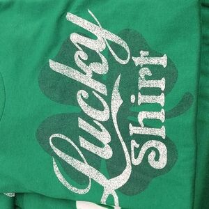 Lucky Shirt T-Shirt Green & White